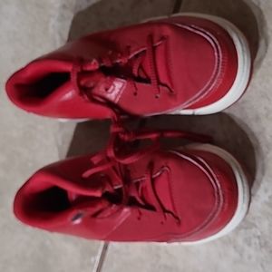 Boys red jordans
